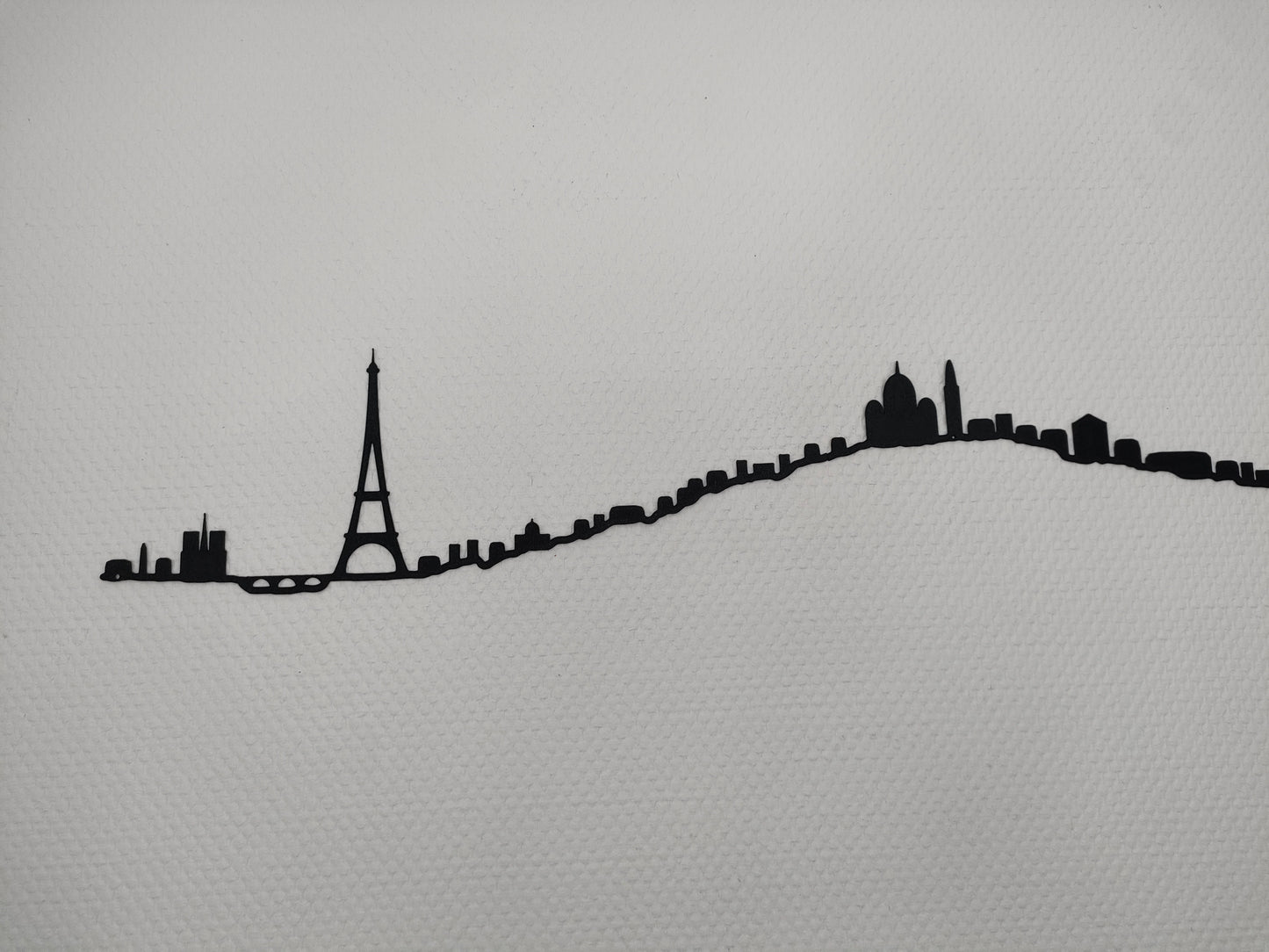 Silhouette de la ville de Paris