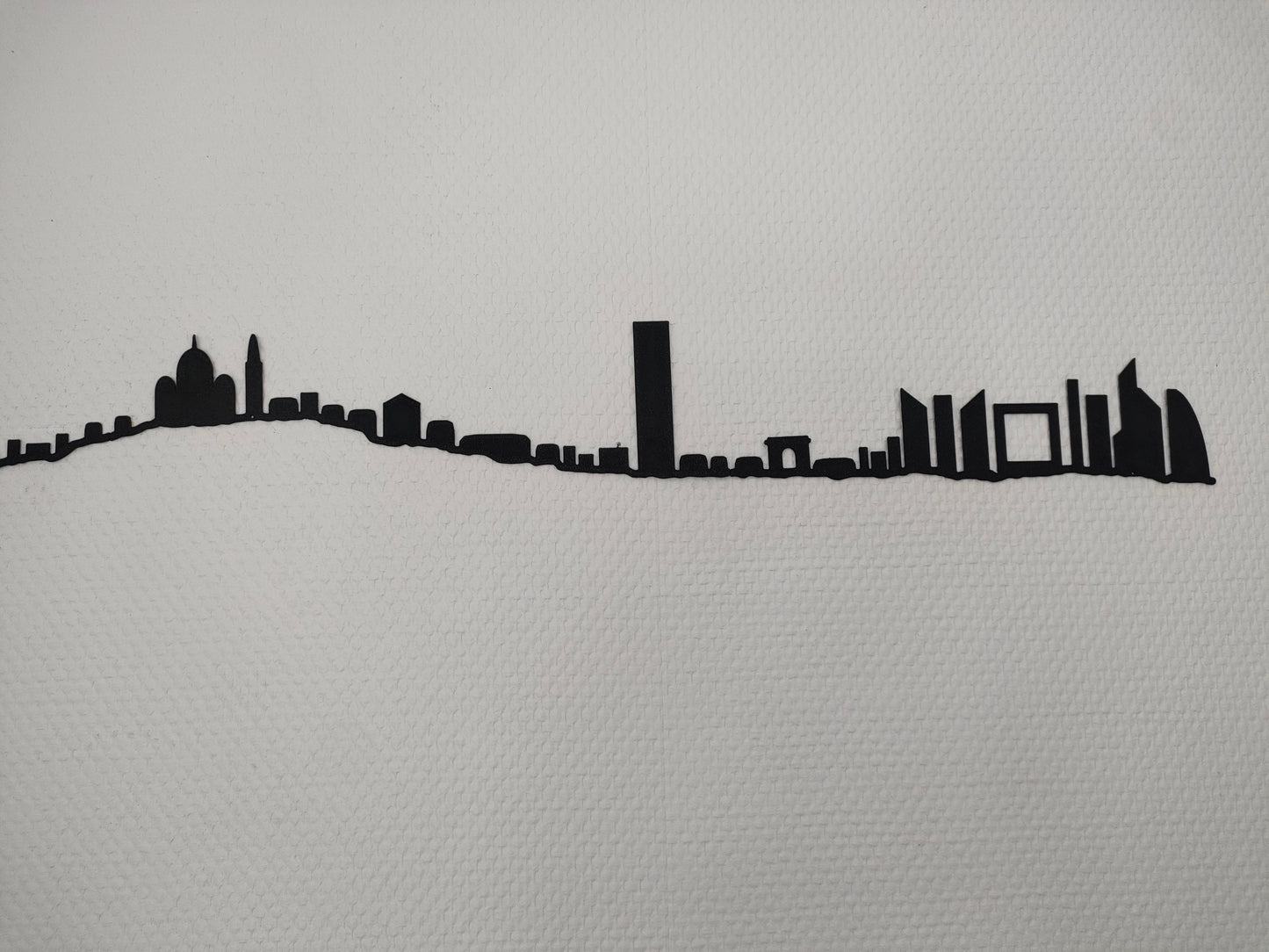 Silhouette de la ville de Paris