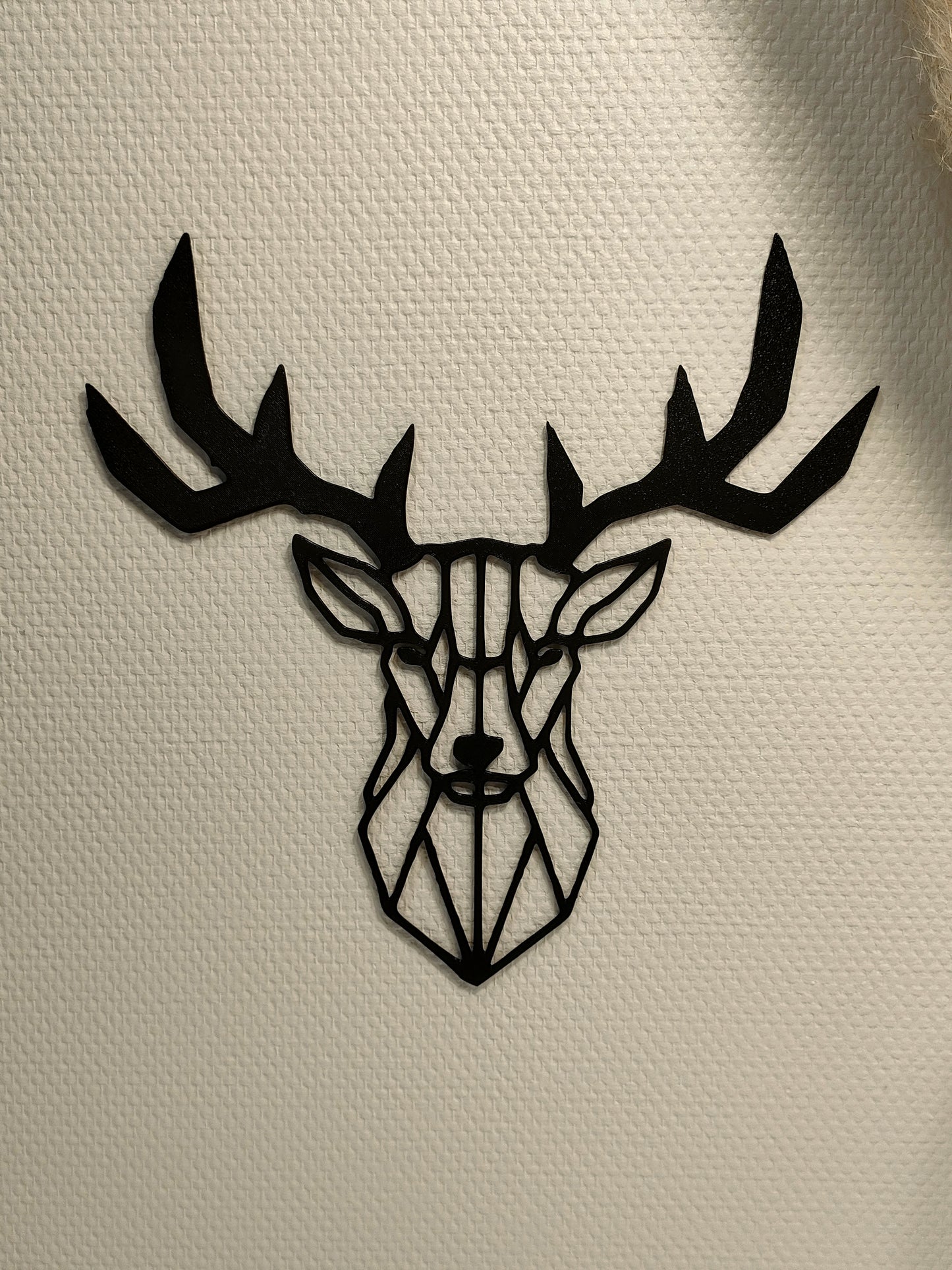 Décoration Murale Tête de Cerf Géométrique