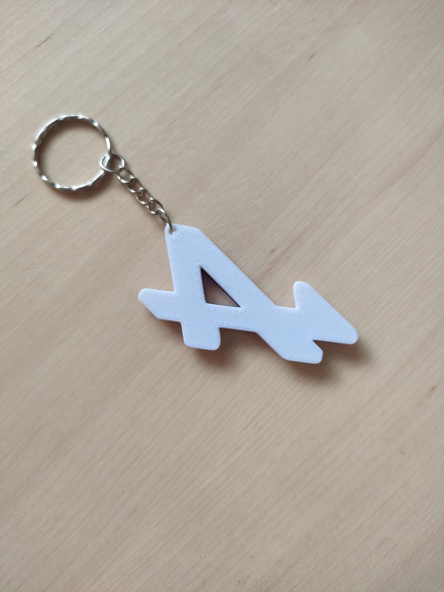 Porte clé Alpine, Porte-clé Logo Alpine, Cadeau fan Alpine, Porte-clé Team Alpine France, Impression , impression 3D, Sport automobile 3D
