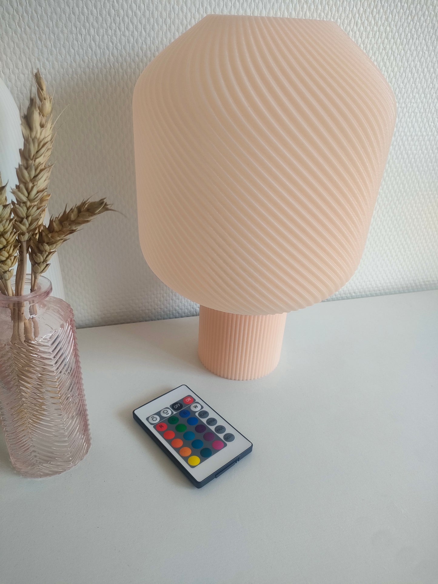 Lampe LED design "SPIRALE" - Éclairage Unique et Moderne Connecté | Décoration éclairage | Idée Cadeau