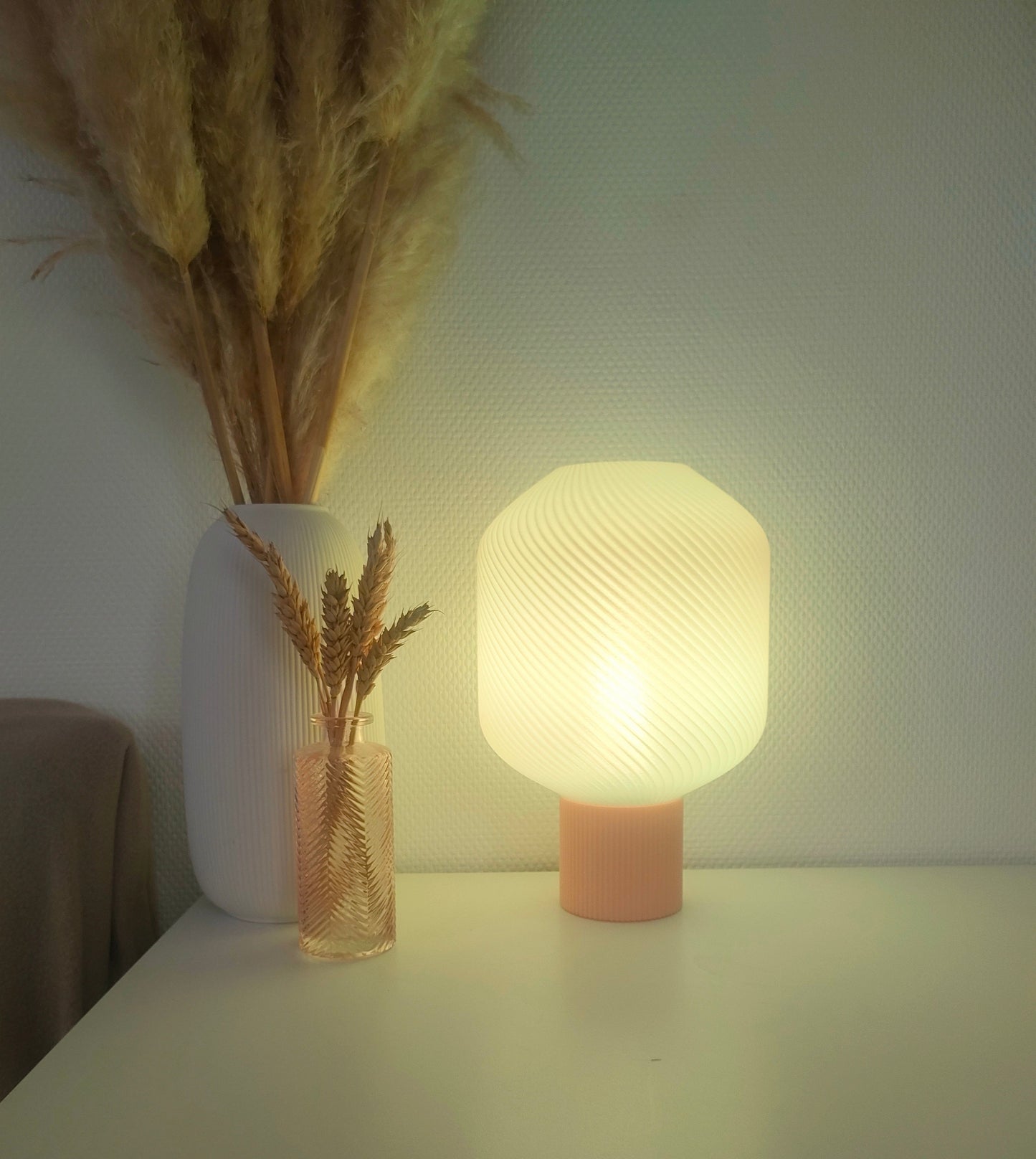 Lampe LED design "SPIRALE" - Éclairage Unique et Moderne Connecté | Décoration éclairage | Idée Cadeau
