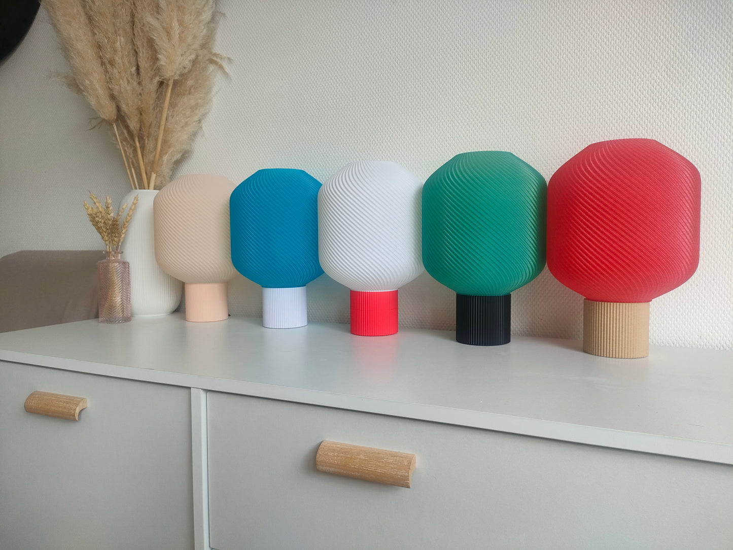 Lampe LED design "SPIRALE" - Éclairage Unique et Moderne Connecté | Décoration éclairage | Idée Cadeau