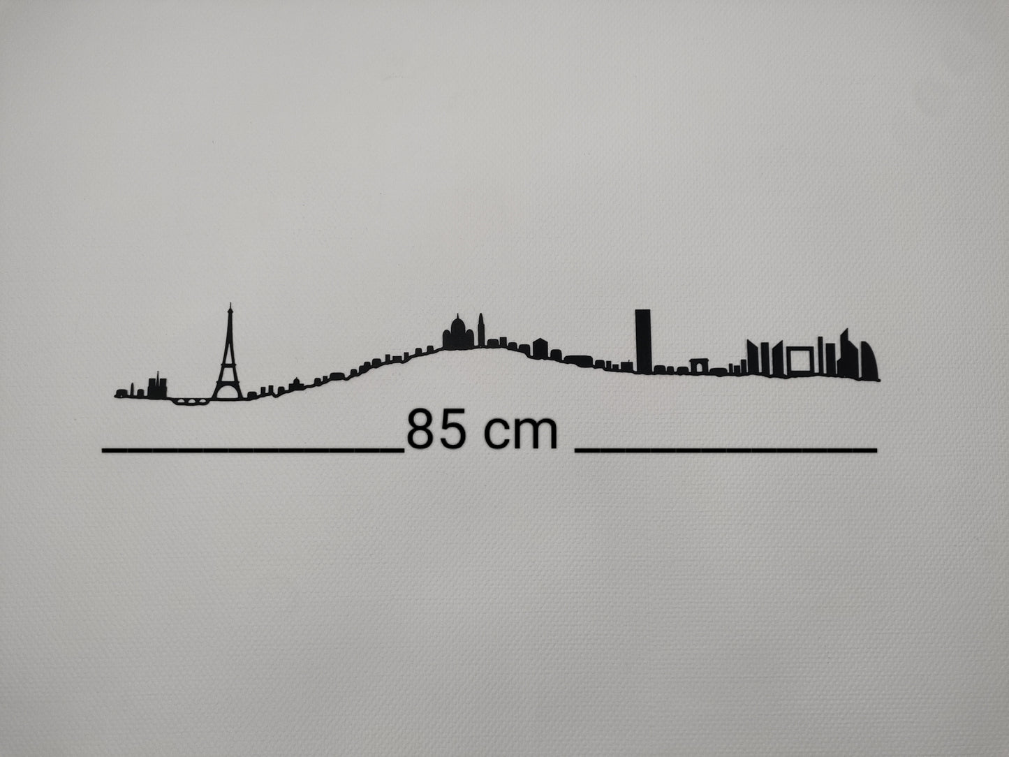 Silhouette de la ville de Paris