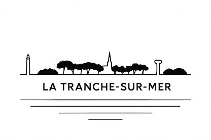 Silhouette de la ville de La Tranche sur Mer