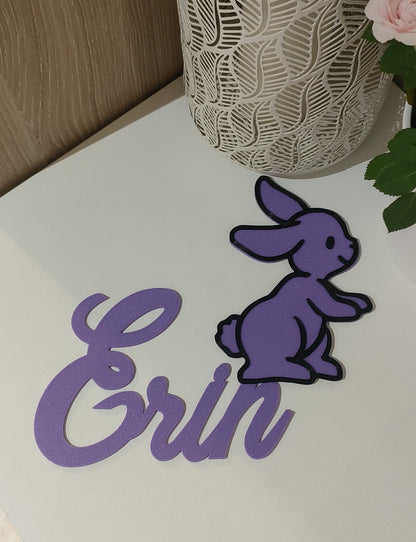 Erin, Violet avec Lapin