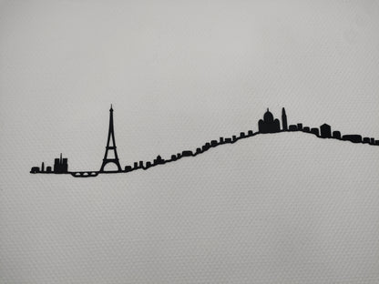 Silhouette de la ville de Paris