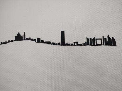 Silhouette de la ville de Paris