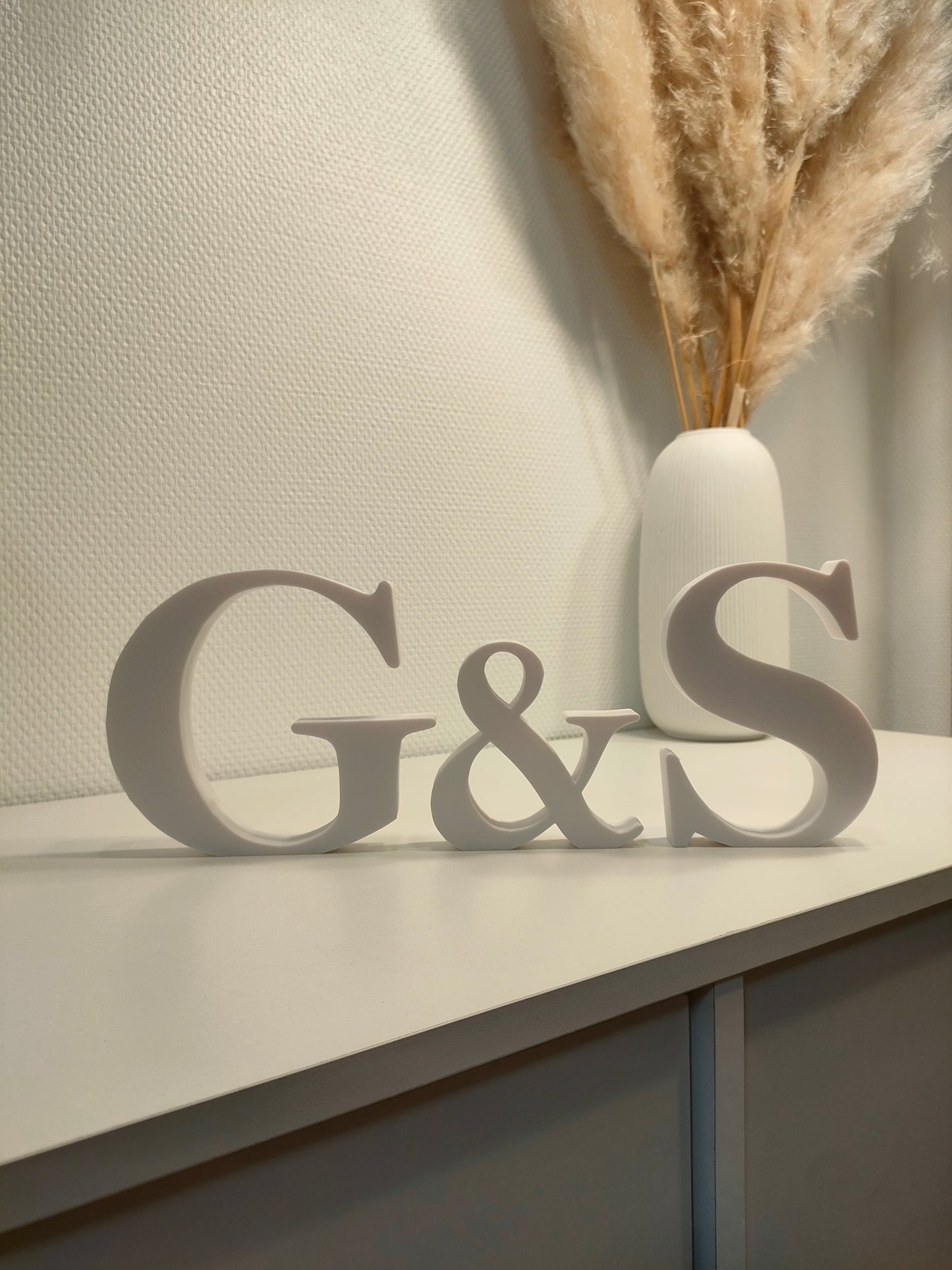 Initiales de Mariage Décoratives
