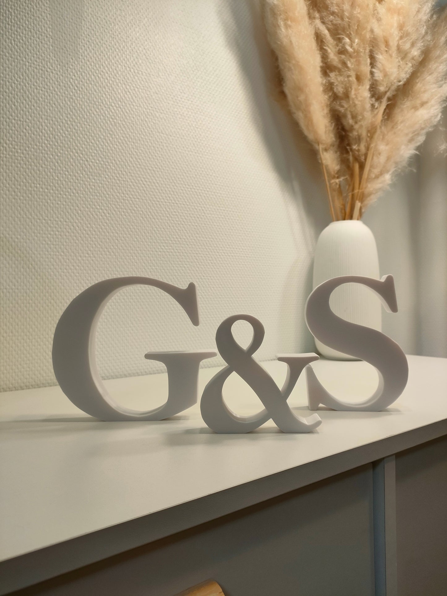 Initiales de Mariage Décoratives