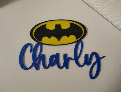 Charly, Bleu foncé et Batman