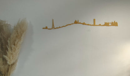 Silhouette de la ville de Paris