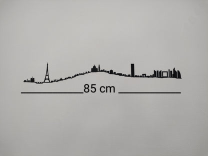 Silhouette de la ville de Paris
